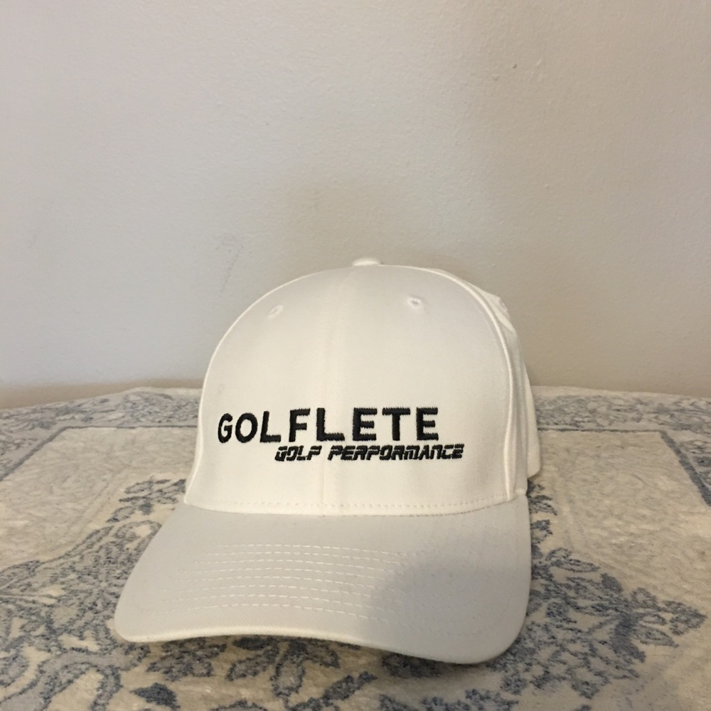 NWOT Golflete Performance Flexfit white cap
